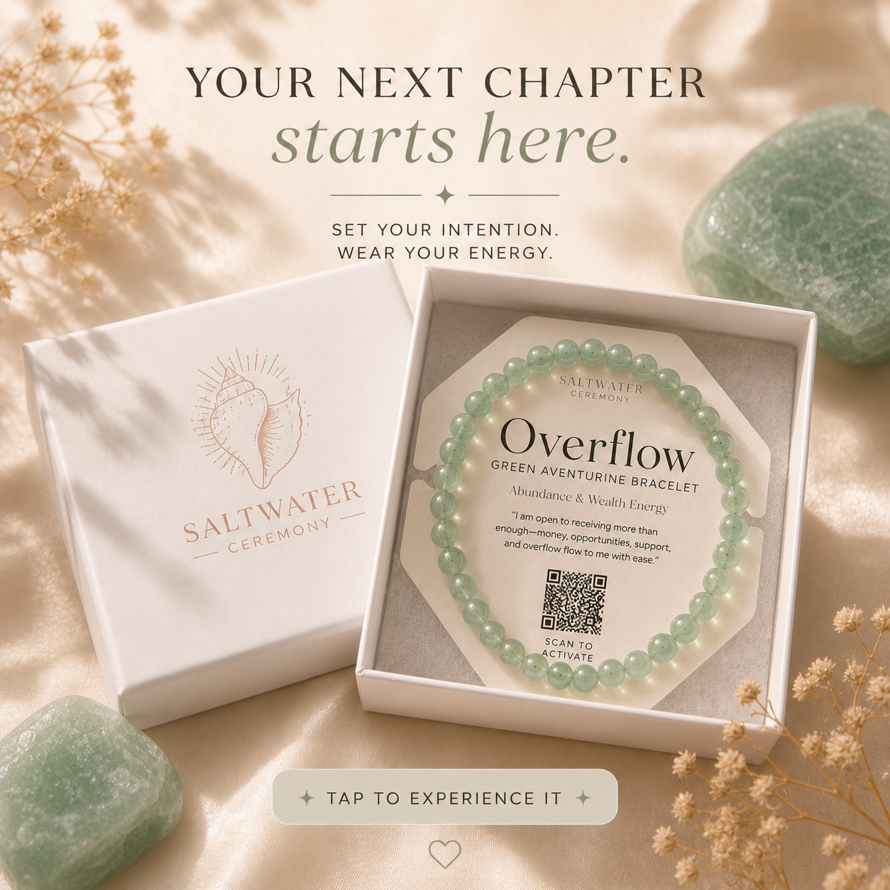 Overflow | Green Aventurine Abundance Activation Bracelet