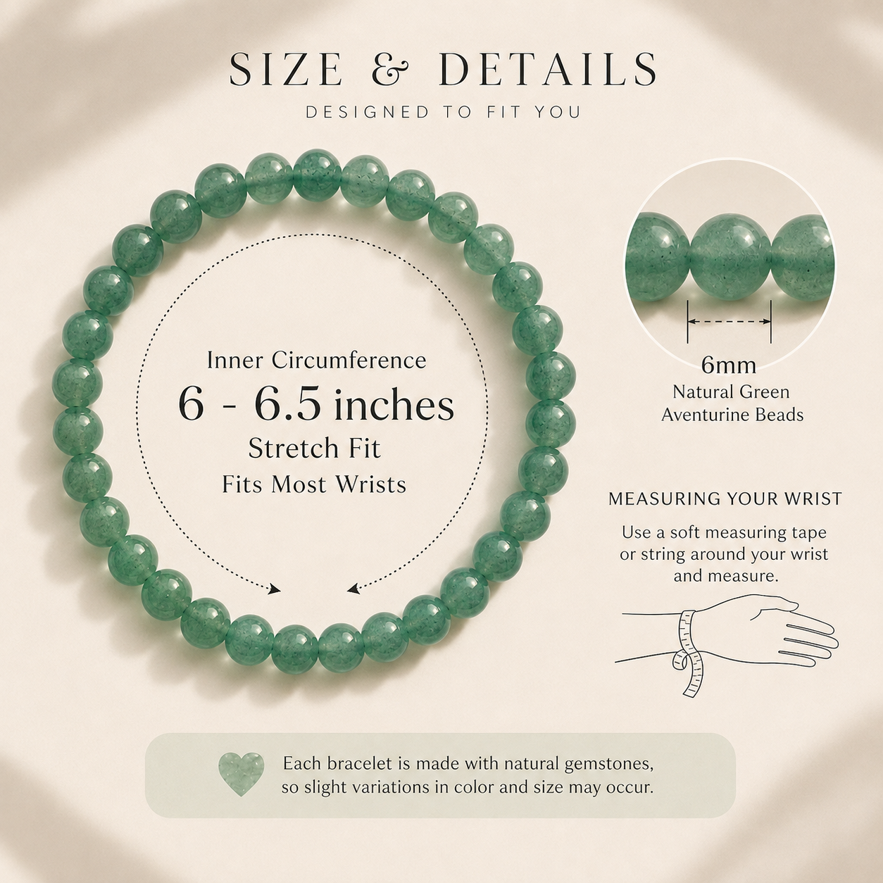 Overflow | Green Aventurine Abundance Activation Bracelet