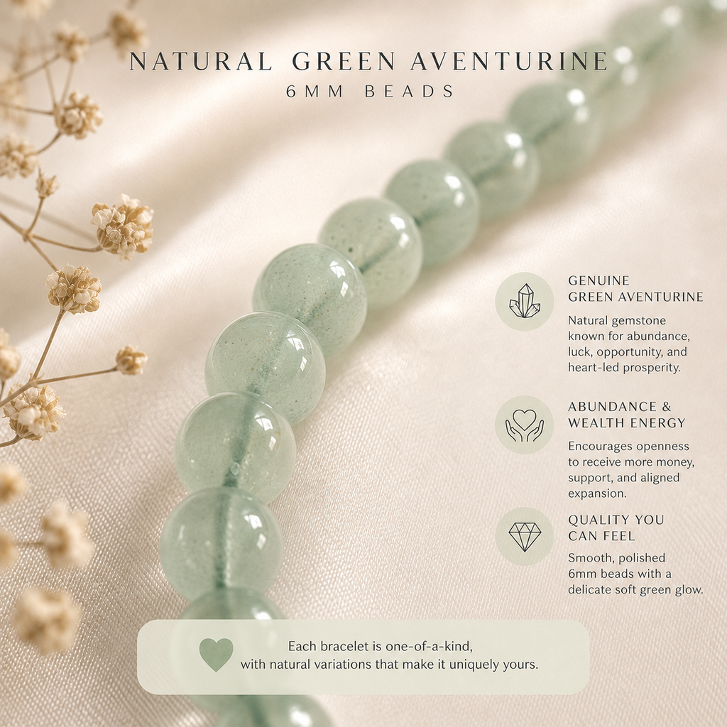 Overflow | Green Aventurine Abundance Activation Bracelet