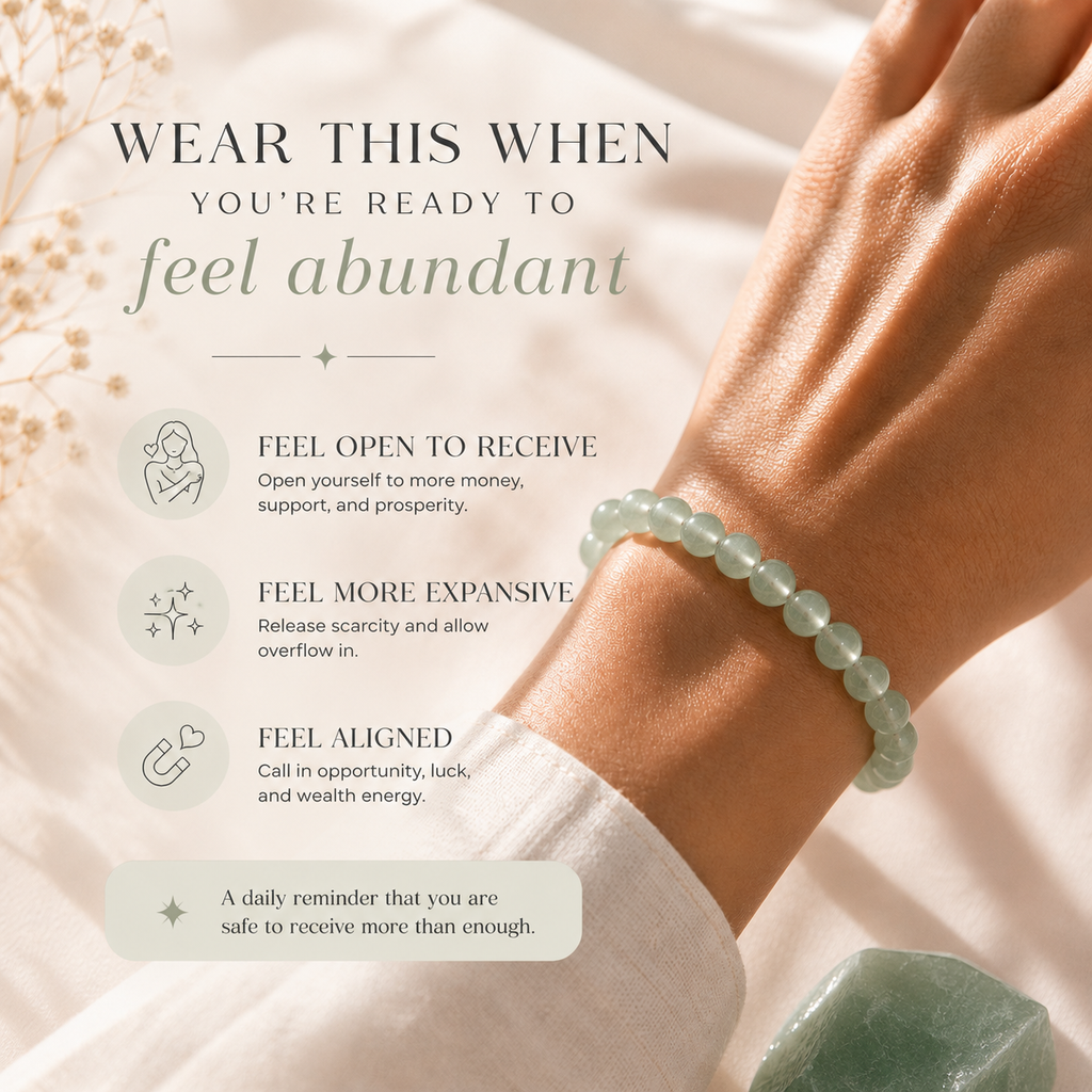 Overflow | Green Aventurine Abundance Activation Bracelet